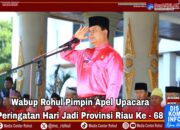 Upacara Peringatan Hari Jadi Provinsi Riau Ke-68