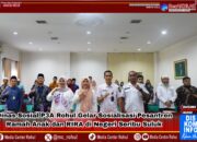 Dinas Sosial P3A Rohul Gelar Sosialisasi Pesantren Ramah Anak dan RIRA di Negeri Seribu Suluk