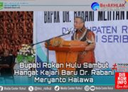 Bupati Rohul Sambut Hangat Kajari Baru, Dr. Rabani Meryanto Halawa