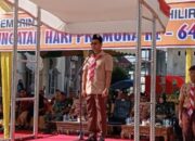 Wakil Bupati Rohil Jhony Charles Bertindak Sebagai Irup Memperingati Hari Pramuka Ke 64