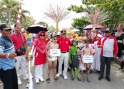 Meriahnya pawai karnaval di kecamatan TPTM, tuyul gemoy dan buto ijo ikut partisipasi