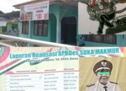 Gawat, Diduga Kepala Desa Suka Makmur, Kec. Gunung Sahilan, Kab Kampar, UN Diduga Selewengkan Dana Desa Tahun 2024, Nilainya Bikin Merinding!!!