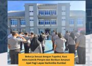 Bekerja Sesuai dengan Tupoksi, Kasi Adm.Kamtib Pimpin dan Berikan Amanat Apel Pagi Lapas Narkotika Rumbai