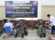 Lanal Dumai Gelar Bakti Sosial dan Kesehatan Sambut HUT ke-80 TNI AL