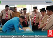 Disdikpora dan Kemenag Rohul Gelar Sosialisasi KTA Nasional dan Penguatan Pendidikan Kepramukaan