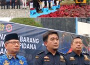 Cukai Dumai Musnahkan 24,1 Ton Bawang Ilegal Hasil Penindakan KM Alfatihah