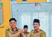 Sertijab pj penghulu Arianto ke Datuk penghulu Fahri Munir di kepenghuluan batu hampar berjalan penuh khidmat