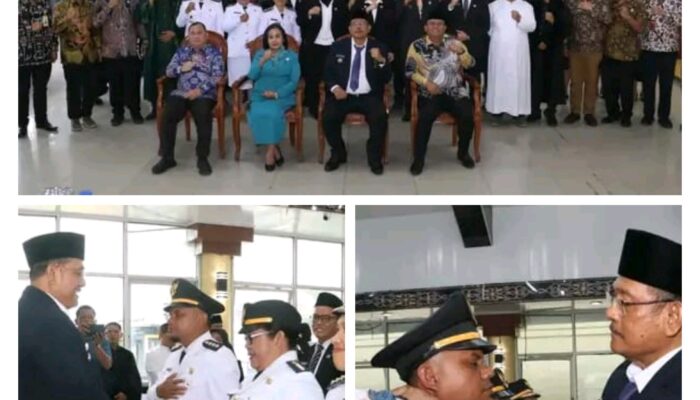 Lantik Pejabat Dilingkungan Pemkab Dairi, Bupati Dairi; Jaga Kekompakan, Mari Tulus Mengabdi Kepada Masyarakat