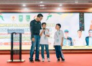 Wakil Bupati Rohil Jhony Charles buka secara resmi olimpiade catur siswa sekabupaten Rohil