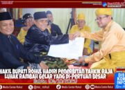 LAMR Rohul Terbitkan Tahkik Raja Luhak Rambah Tengku Afrizal Dahlan, Wakil Bupati Rohul Hadir Bersama Kapolres Rohul