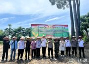 Polres Dumai Kukuhkan Komitmen Ketahanan Pangan Nasional lewat Penanaman Jagung Serentak dan Peresmian Gudang Pangan Polri