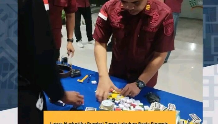 Lapas Narkotika Rumbai Terus Lakukan Razia Sinergis Dengan TNI-Polri