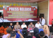 Polres Rokan Hulu Gelar Press Release Ungkap Pencurian dengan Kekerasan dan Kasus Narkotika Hasil Operasi Antik Lancang Kuning 2025