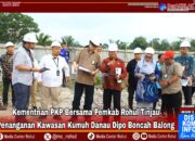 Kementrian PKP Bersama Pemkab Rohul Tinjau Penanganan Kawasan Kumuh Danau Dipo Boncah Balong