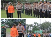 Hujan Tak Gentarkan Semangat Siaga! Bupati dan Kapolres Kampar Pimpin Apel Kesiapsiagaan Banjir, Solidaritas Jaga Masyarakat!