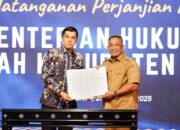 Komitmen untuk Keadilan, Bupati Rokan Hulu Terima Penghargaan dari Kemenkumham RI