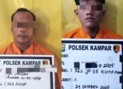 Polsek Kampar Tangkap Dua Pelaku Spesialis Pencurian Yang Meresahkan Masyarakat
