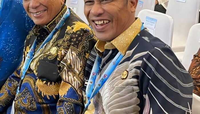 Bupati Rohil H.bistamam hadiri rakornas TPAKD tahun 2025 dijakarta