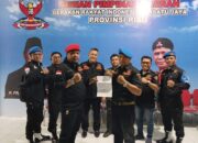 Wahyu Harahap Resmi Jabat Dansatgas DPD GRIB Jaya Provinsi Riau