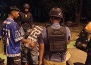 Tim Raga Polres Kampar ‘Gencar’ Patroli, Beri Himbauan, Cek Barang Bawaan, Cegah Potensi Kejahatan, Jaga Kamtibmas di Bangkinang!