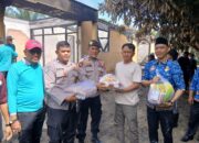 Upika Kampar ‘Bersatu’ Bantu Korban Kebakaran di Pulau Jambu, Kapolsek: ‘Solidaritas Tanpa Batas!’