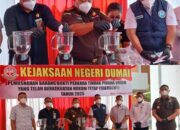 Kepala (BNN) Sasli Rais Hadiri Pemusnahan Barang Bukti di Kejari Dumai