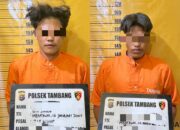 Polsek Tambang Amankan Dua Pelaku Curi Besi di Desa Rimbo Panjang