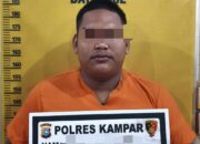 Satreskrim Polres Kampar Tangkap Pelaku Pengeroyokan di Desa Senama Nenek