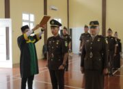 Kajari Abdya Lantik Kasubsi Intelijen dan Datun