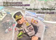 Kapolsek Bukit Batu Dukung Aksi Penanam Pohon Mangrove di Dusun Pulai Bungkuk, Sebagai Bentuk Pelestarian Lingkungan