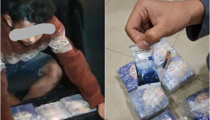 Bea Cukai Dumai Gagalkan Penyelundupan 8 Kg Sabu di Riau