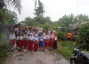 Diduga PT Torganda lakukan pemutusan akses  jalan, mengakibatkan  anak anak  sekolah tak bisa lalui  jalan