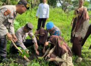 Polsek Bukit Kapur Gelar Green Policing di Ponpes Al-Harokah Darunnajah 12, Dorong Santri Peduli Lingkungan