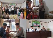 Polsek Kampar Gelar Bansos Jumat Barokah di Desa Koto Tibun