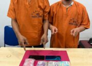 Polsek Kampar Tangkap Dua Pelaku Narkoba di Desa Sendayan