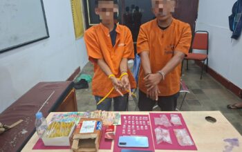 Terungkap! Polsek Kampar Berhasil Bekuk Pengedar Narkoba di Pulau Sarak!