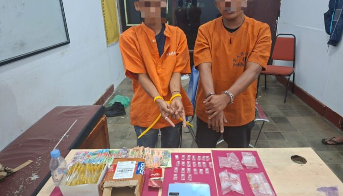 Terungkap! Polsek Kampar Berhasil Bekuk Pengedar Narkoba di Pulau Sarak!