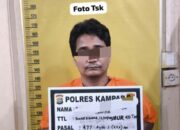 Satreskrim Polres Kampar Tangkap Residivis Kasus Curat di Desa Pulau Lawas