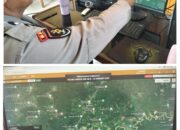 Polsek Kampar Kiri Hilir Intensifkan Pantauan Dashboard Lancang Kuning, Pastikan Wilayah Bebas Karhutla