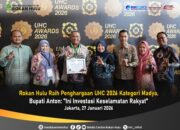 Rokan Hulu Raih Penghargaan UHC 2026 Kategori Madya, Bupati Anton: “Ini Investasi Keselamatan Rakyat