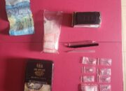 Polsek Rokan IV Koto Tangkap Pengedar Sabu di Pondok Kebun Sawit