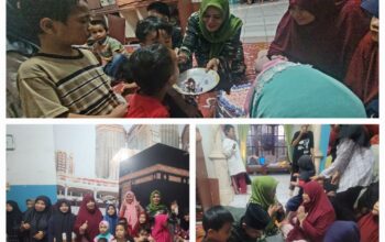 HUT ke-1 Suryapublik.com Dan Ultah ke-44 Pimpinan Redaksi Suryati (Ria), Berbagi Ke Panti Asuhan Doa Ayah Dan Bunda