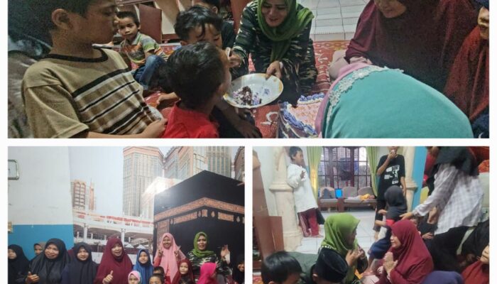 HUT ke-1 Suryapublik.com Dan Ultah ke-44 Pimpinan Redaksi Suryati (Ria), Berbagi Ke Panti Asuhan Doa Ayah Dan Bunda