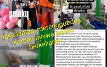 Diduga Imam Pelaku Penabrak Lakalantas Yang Merenggut Nyawa Di Kota Dumai Bebas Berkeliaran, Kapolresta Dumai Diminta Jangan Diam Saja