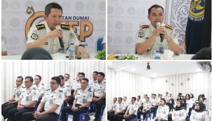 KANWIL DITJENPAS RIAU TEGASKAN KOMITMEN ZERO NARKOBA DAN HANDPHONE ILEGAL DI LAPAS DAN RUTAN