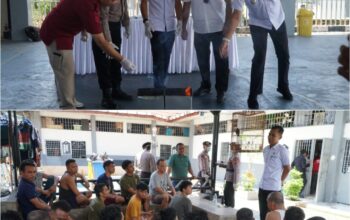 Komitmen Zero Halinar, Rutan Dumai Gelar Razia Kamar Hunian Warga Binaan