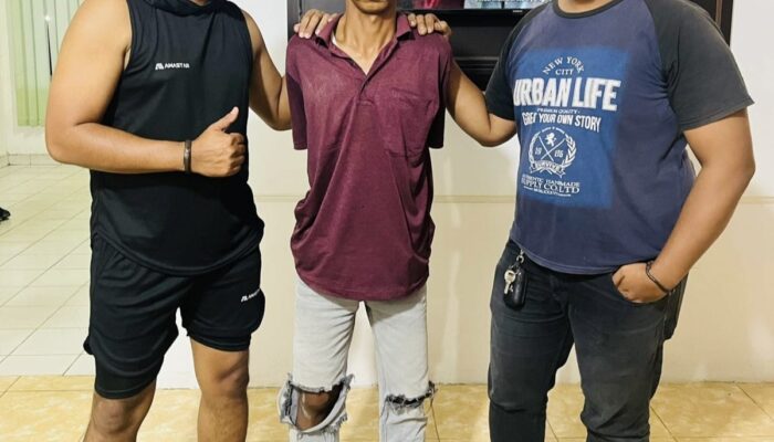 Tim Red Devil Kodim 0313/KPR Amankan Terduga Pengedar Sabu di Tapung