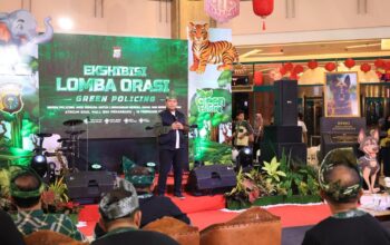 Puncak Ekshibisi Lomba Orasi Green Policing Polda Riau Tahun 2026