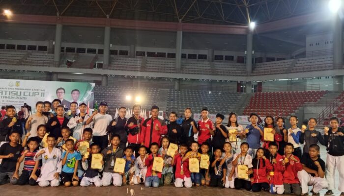 Leo Nardus Sihotang Apresiasi Tim Pencap Wadokai Kabupaten Dairi Yang Raih Medali Emas