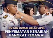 7 Pegawai Rumah Tahanan Negara Kelas IIB Dumai Resmi Naik Pangkat